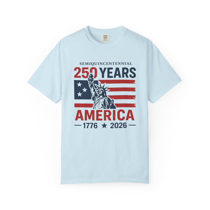 250 Years America T-Shirt – 1776–2026 Semiquincentennial Statue of Liberty Tee Shirt