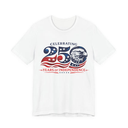 Celebrating 250 Years of Independance T-Shirt: Eagle Design