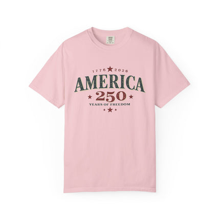 America 250 T-Shirt – 250 Years of Freedom Patriotic Tee