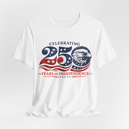 Celebrating 250 Years of Independance T-Shirt: Eagle Design