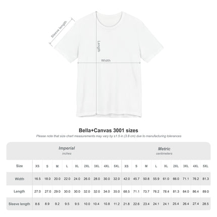 Unisex Jersey Short Sleeve Tee