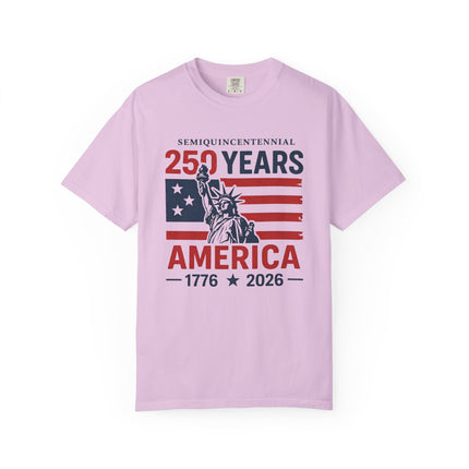 250 Years America T-Shirt – 1776–2026 Semiquincentennial Statue of Liberty Tee Shirt