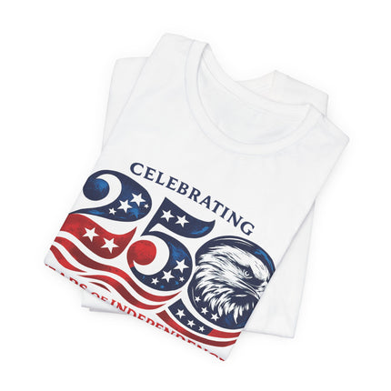 Celebrating 250 Years of Independance T-Shirt: Eagle Design